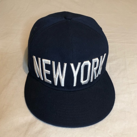 New York NYC 1664 Blue/White SnapBack Cap - Picture 1 of 8